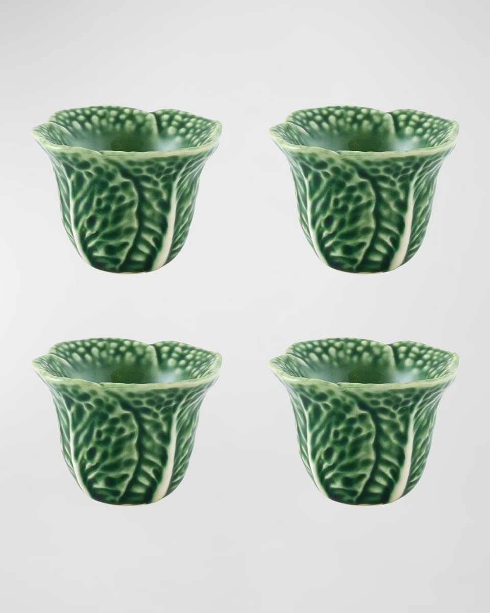 Cabbage Egg Cups, Set of 4